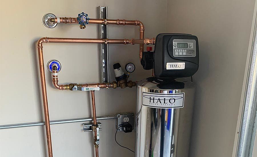 Halo Water System Installed